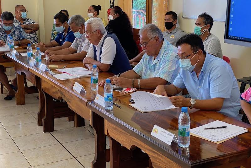 Anthony Jamet fait élire Willy Chung Sao à Afaahiti