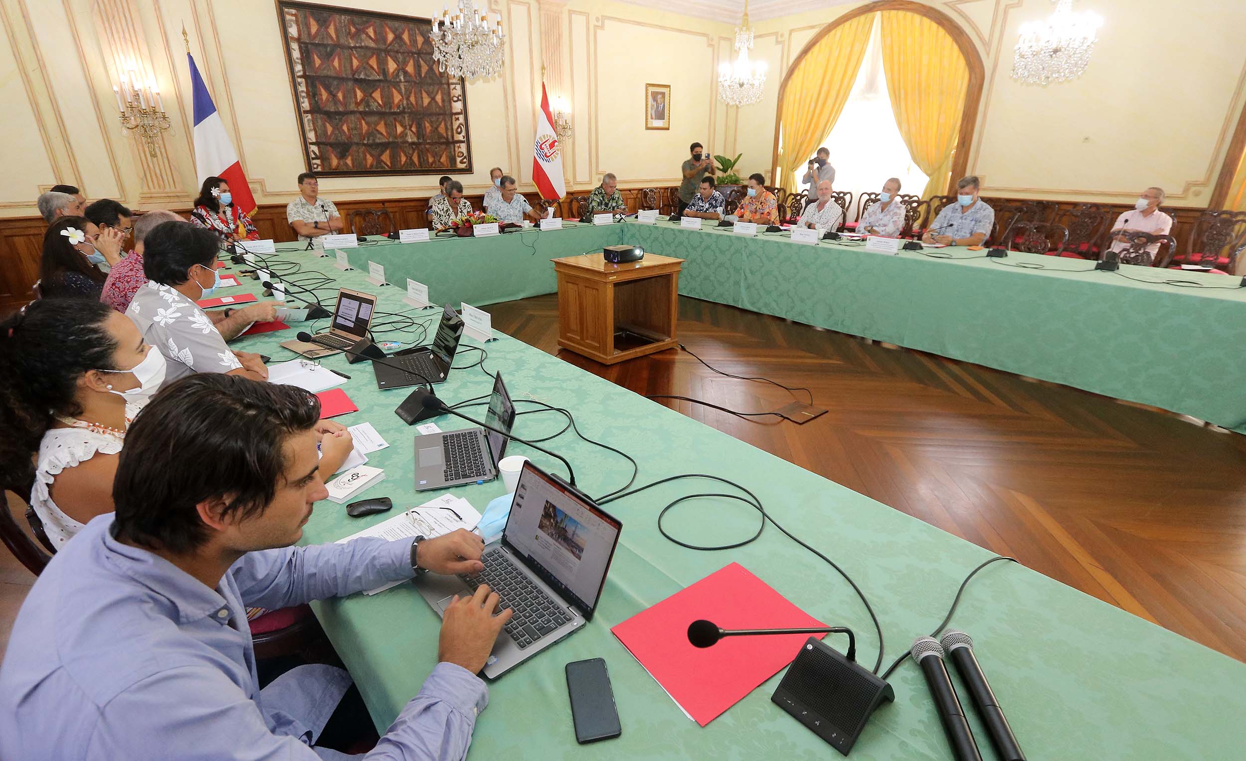 Nouvelle réunion pour le comité de pilotage du Village Tahitien 