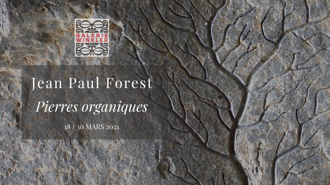 "Pierres organiques", une exposition de Jean-Paul Forest