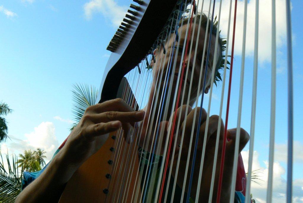 Des airs polynésiens arrangés pour harpistes