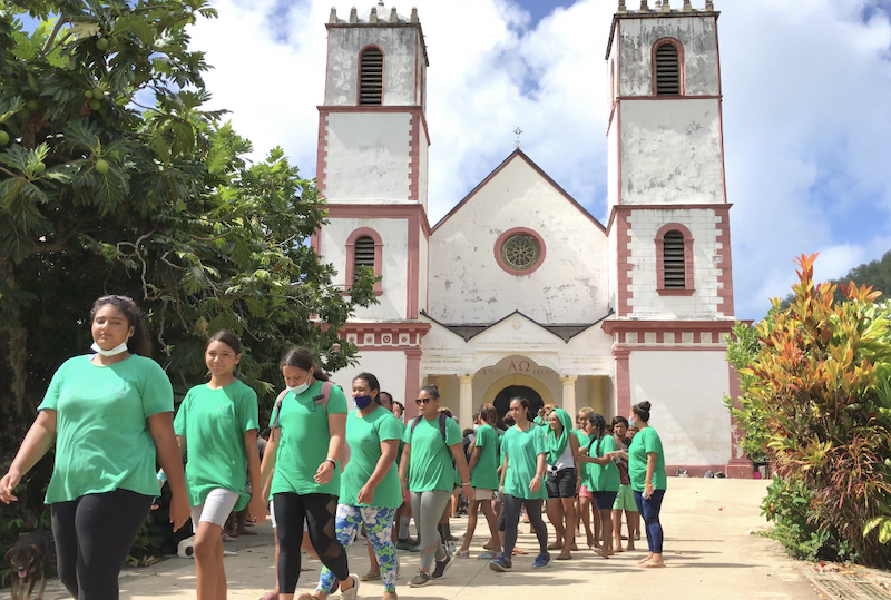 ​Marathon du coeur aux Gambier