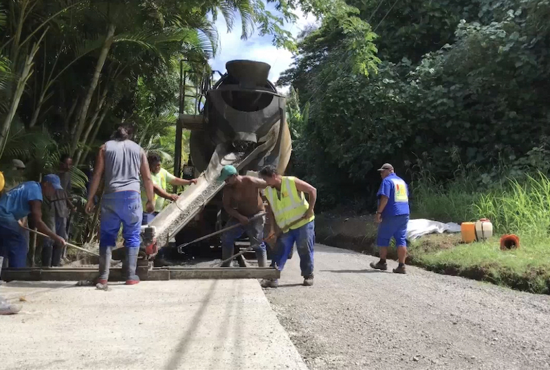 Bientôt une route āpī à Mangareva