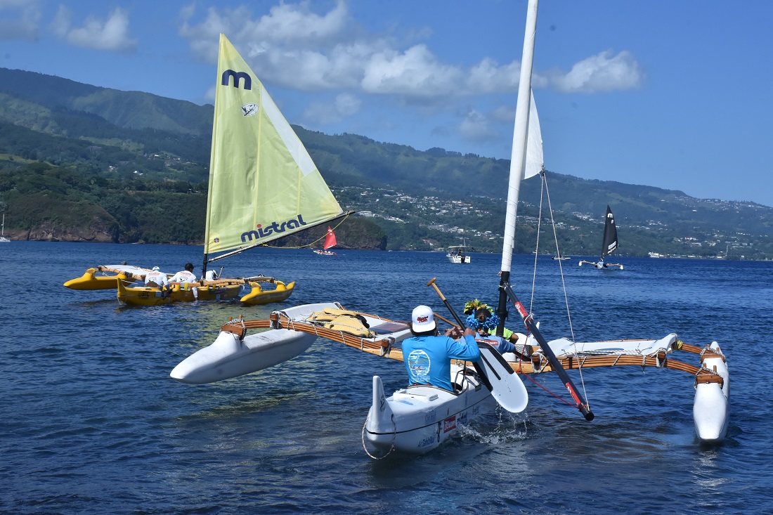 La dernière régate pour les pirogues à voile remontait à juillet dernier.