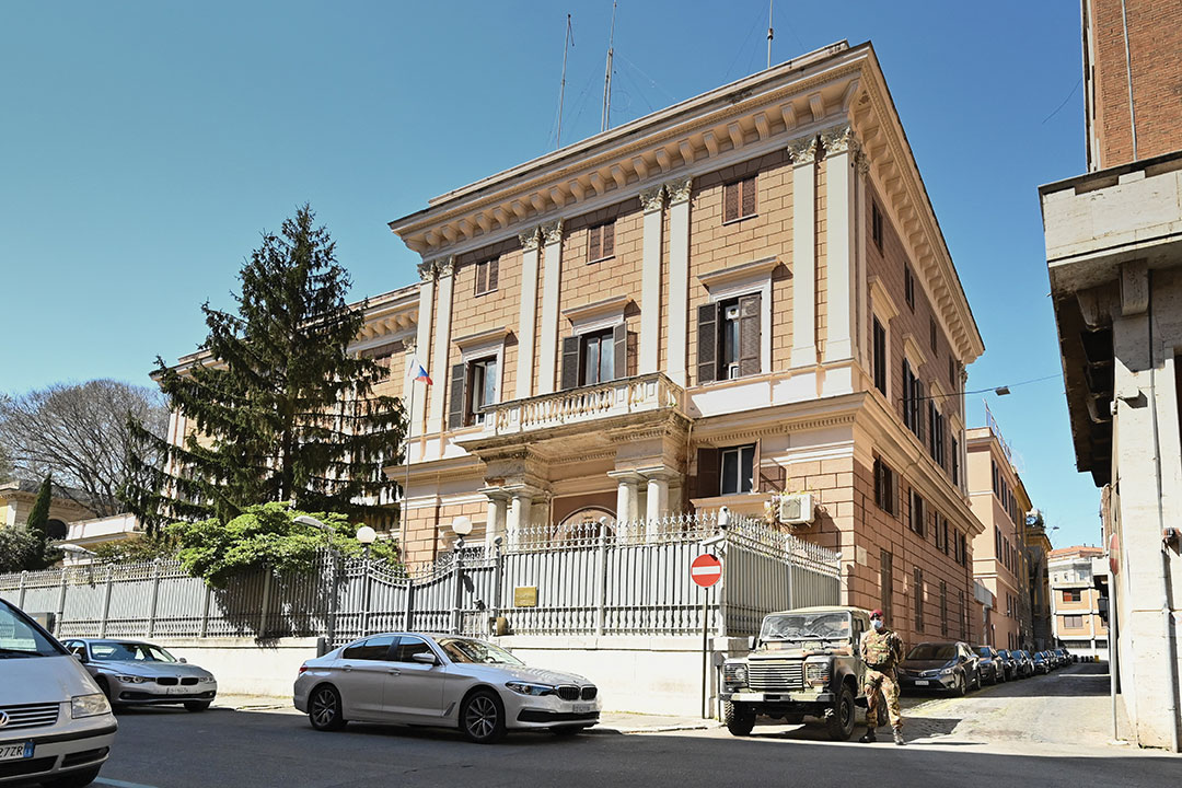 L'Italie expulse deux fonctionnaires russes pour espionnage