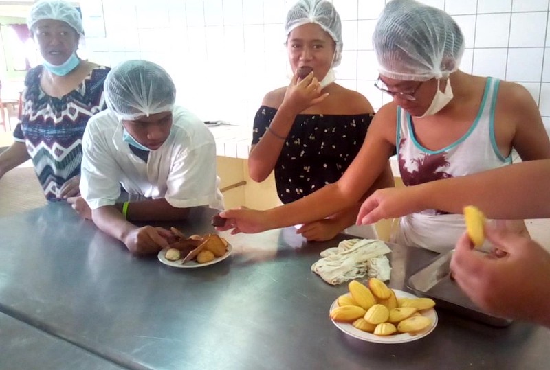 ​Les collégiens de Hao en immersion au Cetad