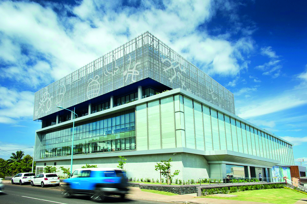 Le siège de la compagnie aérienne Air Tahiti Nui à Faa'a.