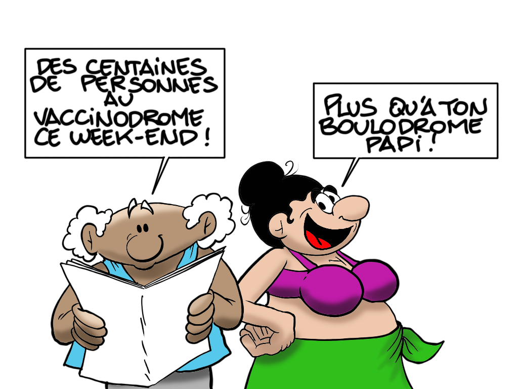 "Il y a foule", par Munoz