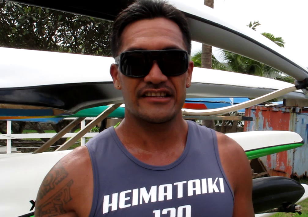 Raphael Ah Scha vainqueur de la deuxième journée du championnat V1 de Nuku Hiva.