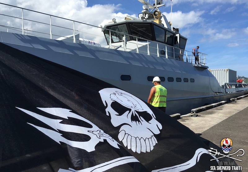 Sea Shepherd contre le hub de pêcheries polynésien