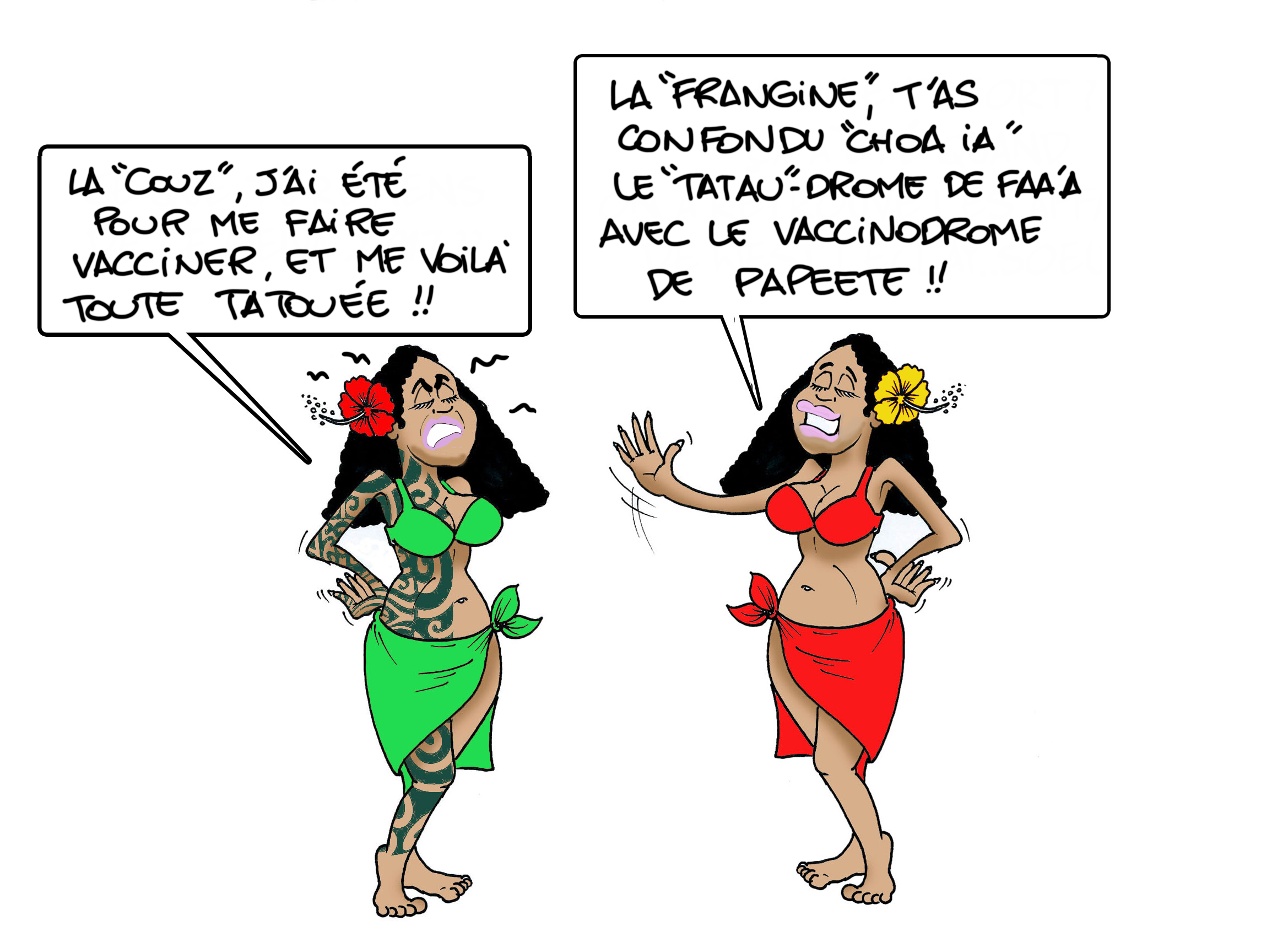 "Tatau-drome", par Munoz