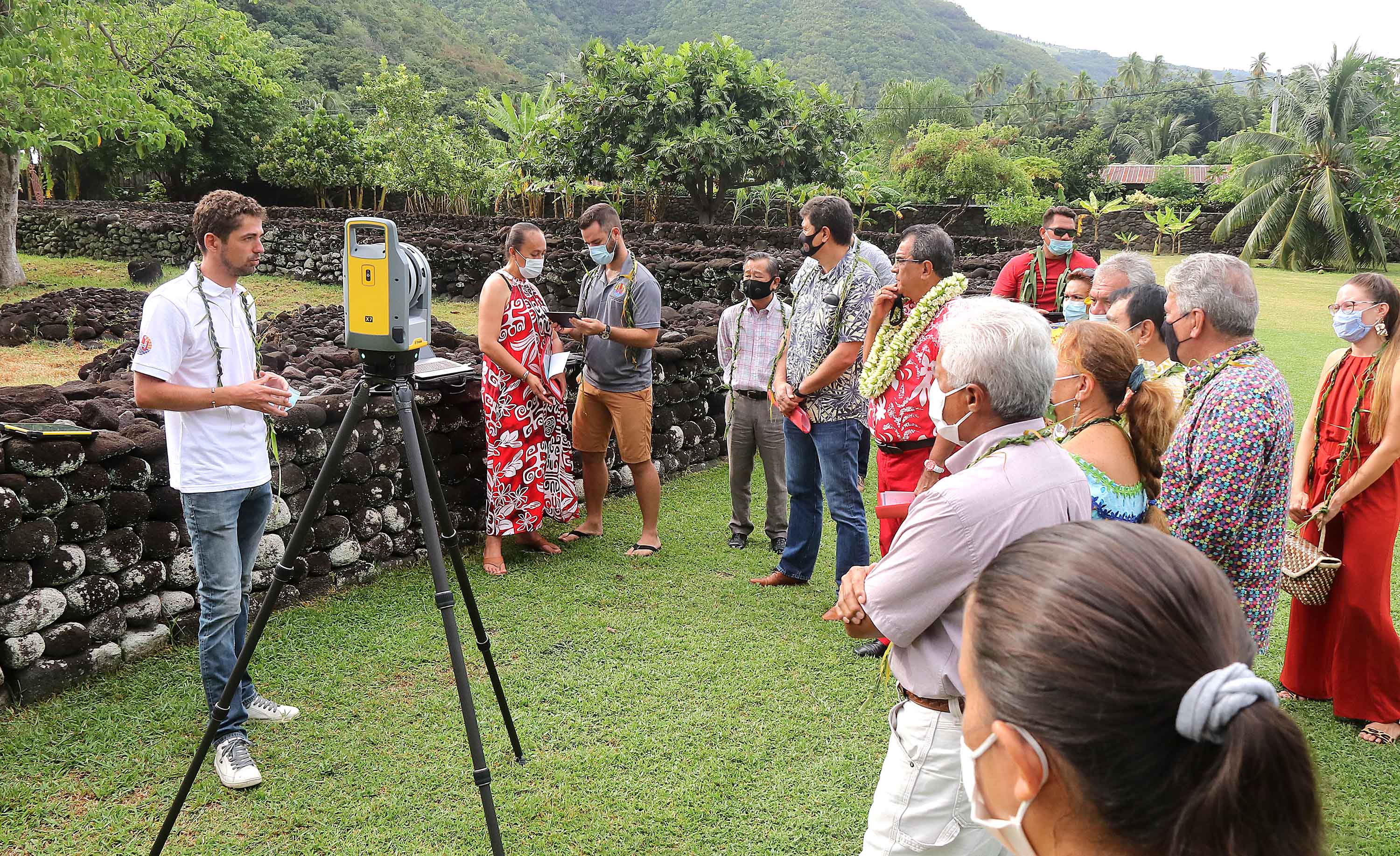 Une modélisation 3D du Marae Ta’ata