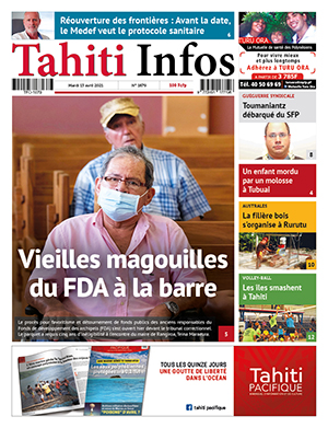 Cliquez sur la Une pour lire le journal