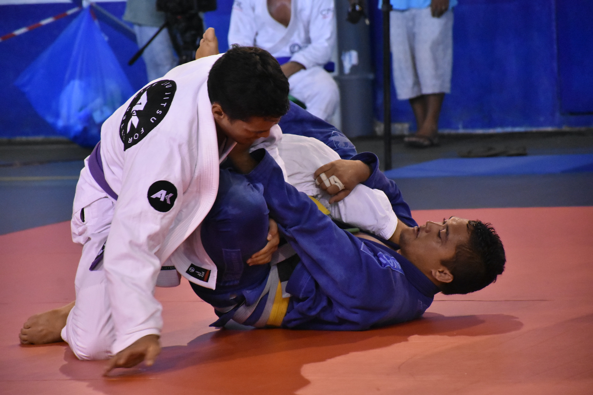 Plus d'un an après leur dernière compétition, les combattants étaient évidemment ravis de retrouver les tapis.