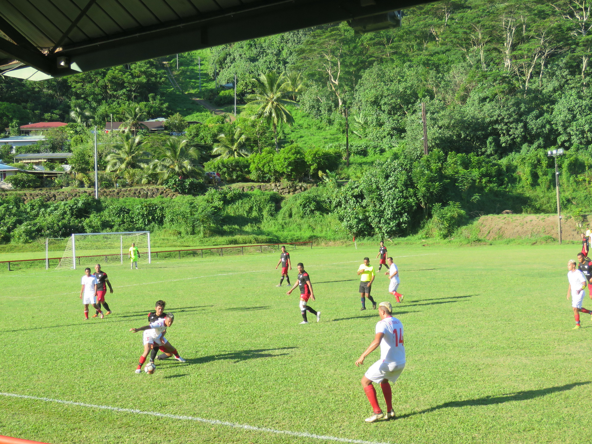 Si Tohiea s'est imposé 4-1, la marque aurait pu être beaucoup plus lourde pour le leader du championnat.