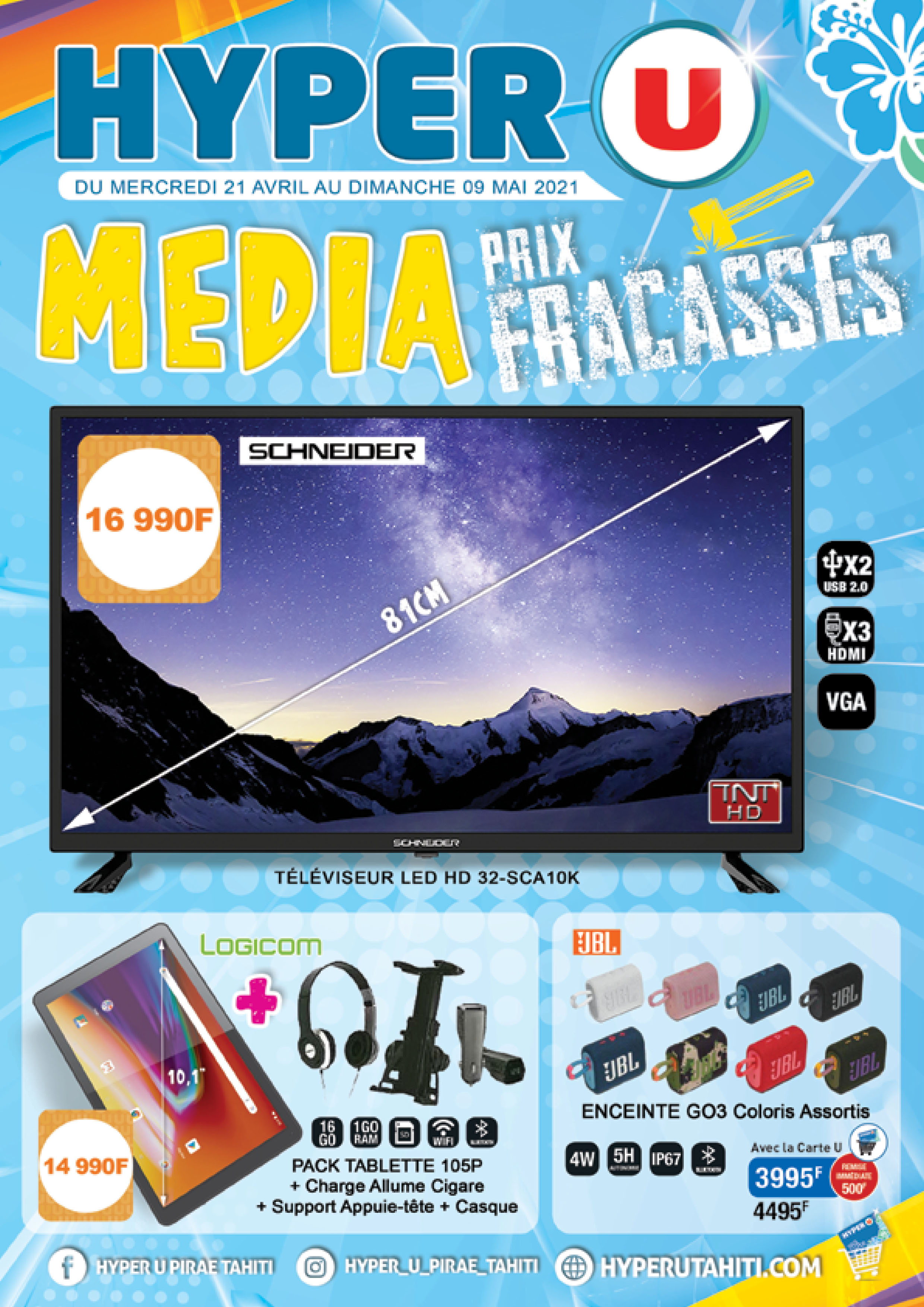 Tout le média à prix fracassé chez Hyper U !