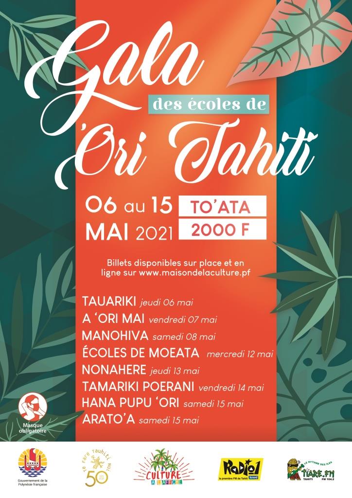 ‘Ori Tahiti, huit galas à To'ata
