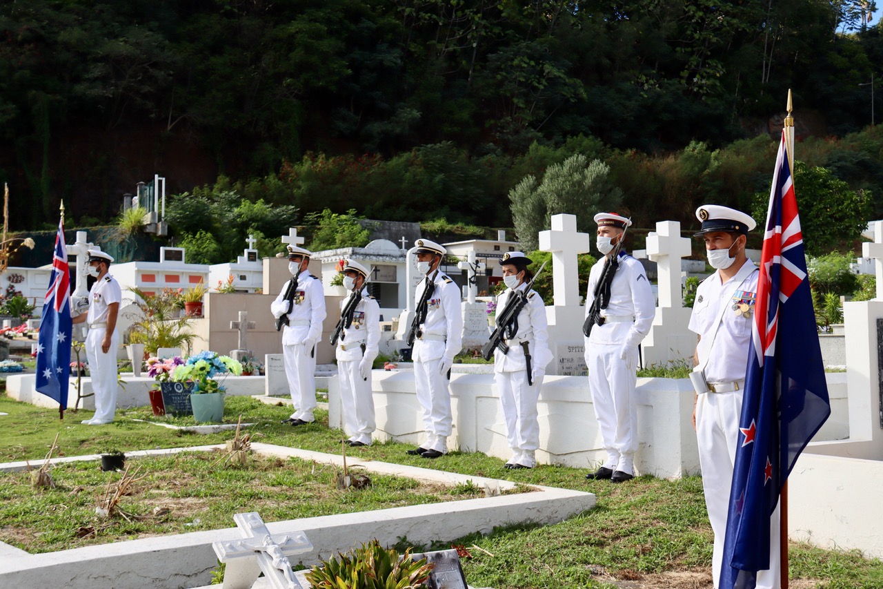 ​L'Anzac day commémoré à l'Uranie