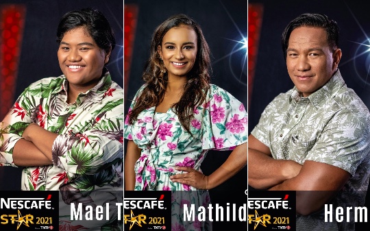 ​Mael, Mathilde et Herman finalistes de Nescafé Star
