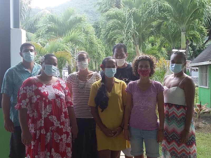 ​La non-violence enseignée aux élèves de Bora Bora