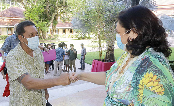 Pico Yan Tu, secrétaire général de la confédération A tia i mua.