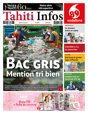 Cliquez sur la Une pour lire le journal