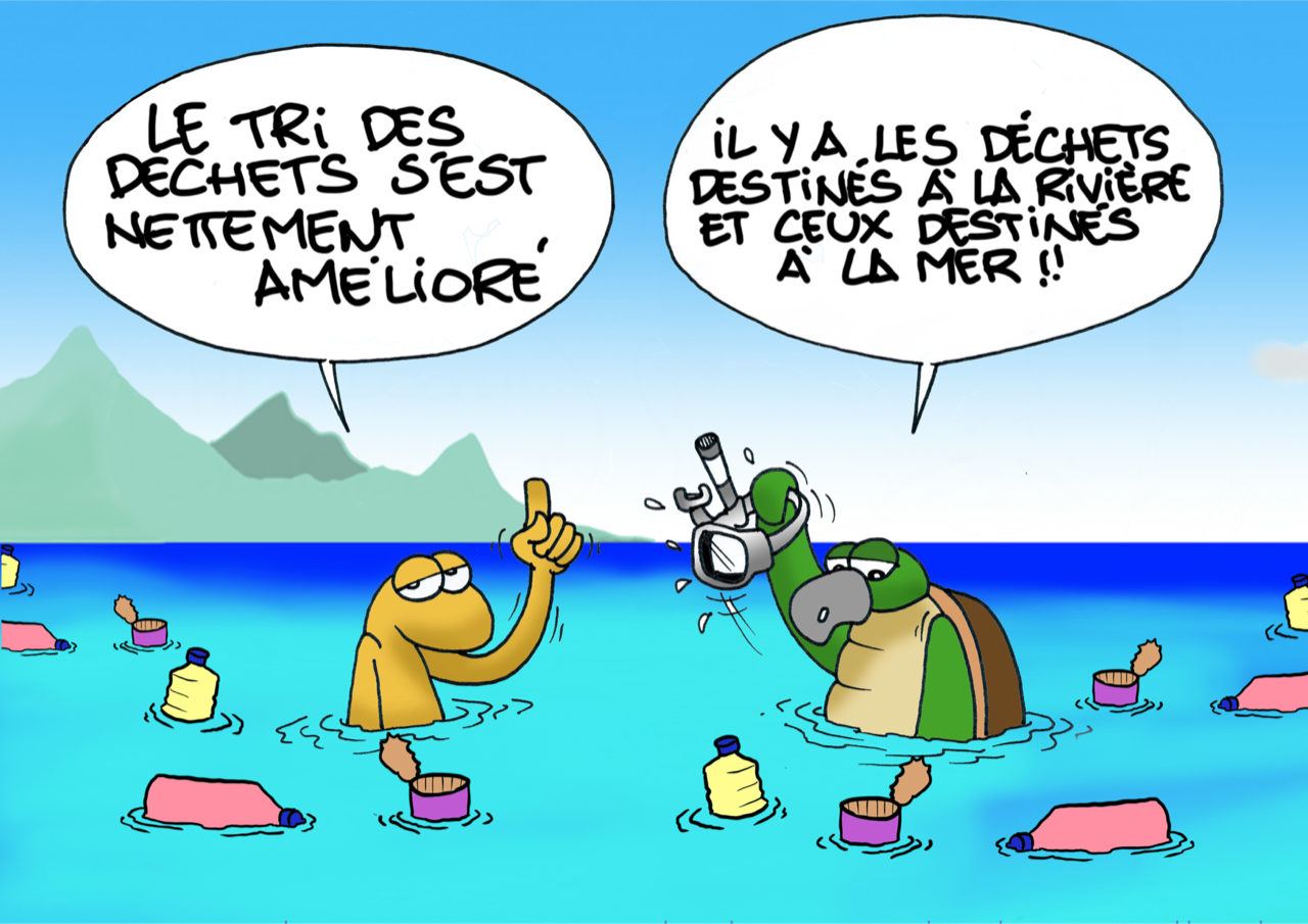 "Le bac bleu", Par Munoz