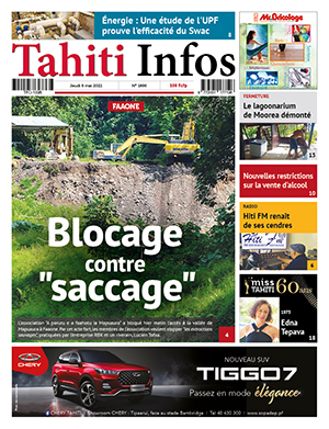 Cliquez sur la Une pour lire le journal