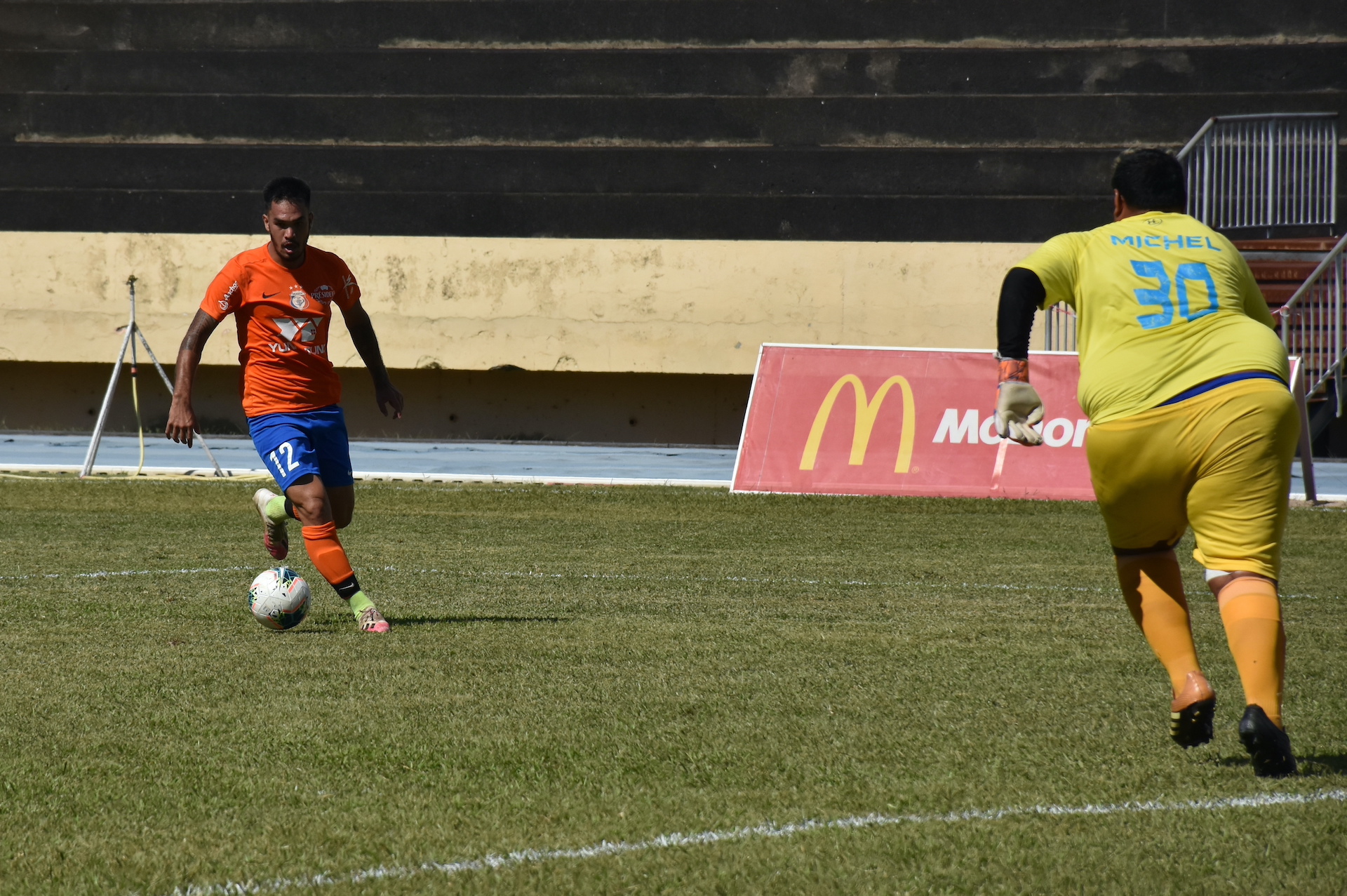 Lors de leur dernière confrontation au stade Pater, Dragon avait déjà dominé Tiare Tahit. (photo d'archives)