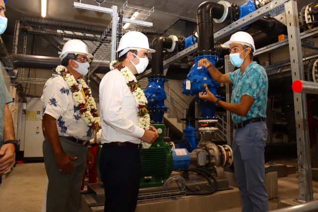 Le ministre visite le CHPF et le Swac