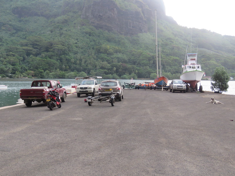 Le quai des pêcheurs de Paopao en passe d'être rénové