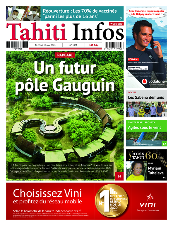 Cliquez sur la Une pour lire le journal