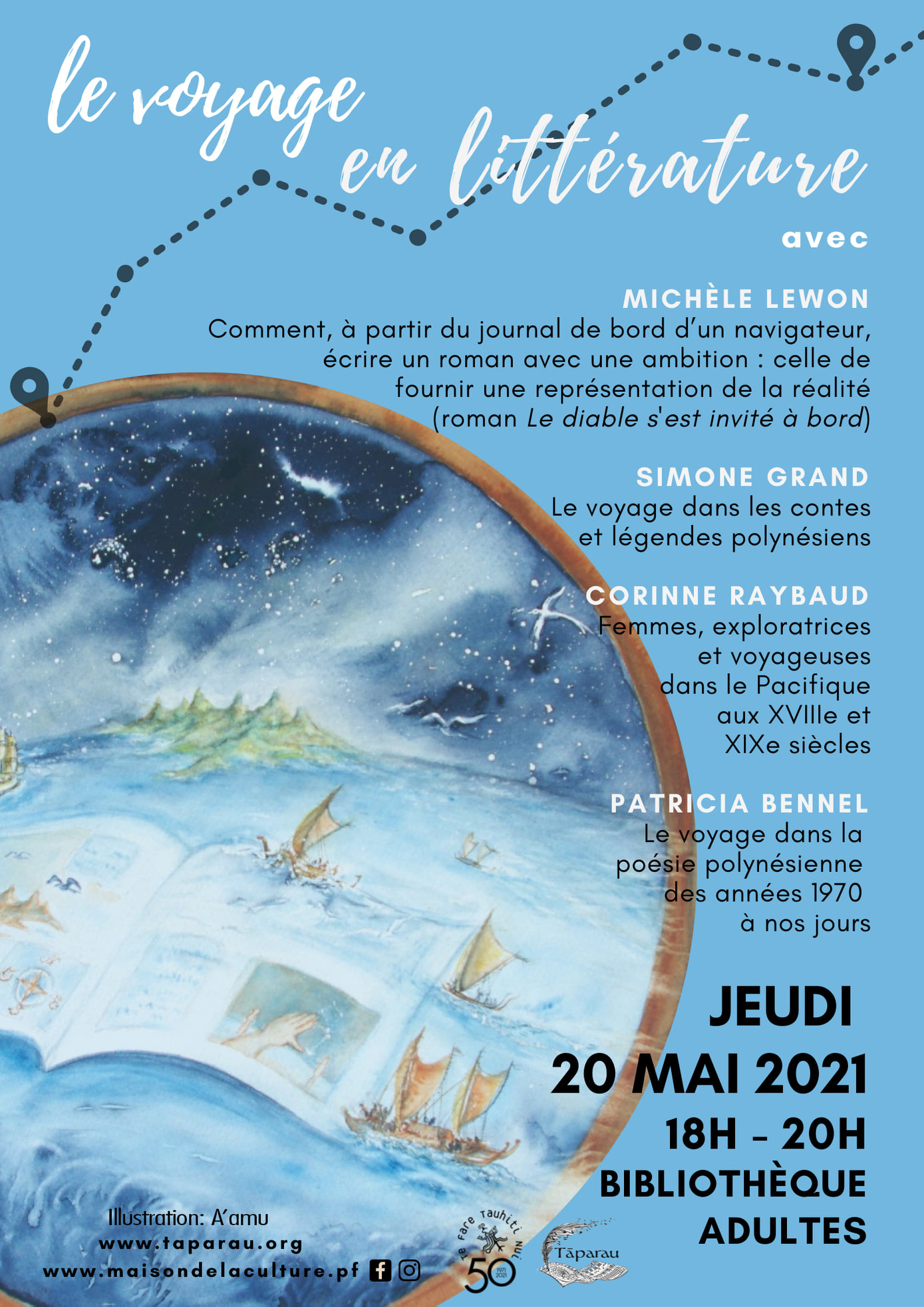 Une soirée littéraire sur le thème du voyage