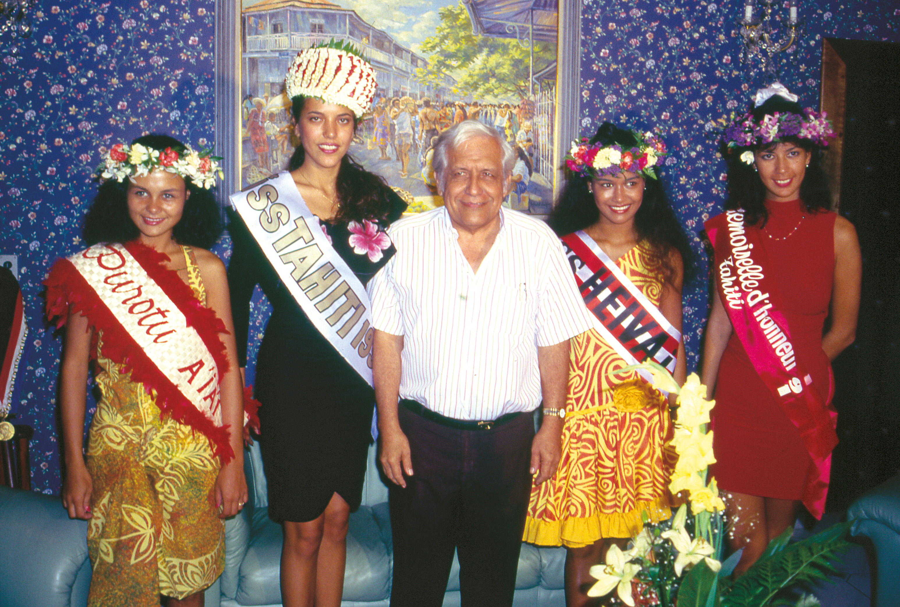 Hina Sarciaux, Miss Tahiti 1991