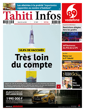 Cliquez sur la Une pour lire le journal