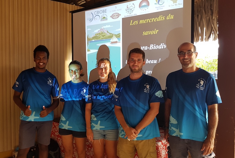 Une fois par mois, le Criobe présente une conférence dans le cadre des Mercredis du savoir et du programme Bora-Biodiv.