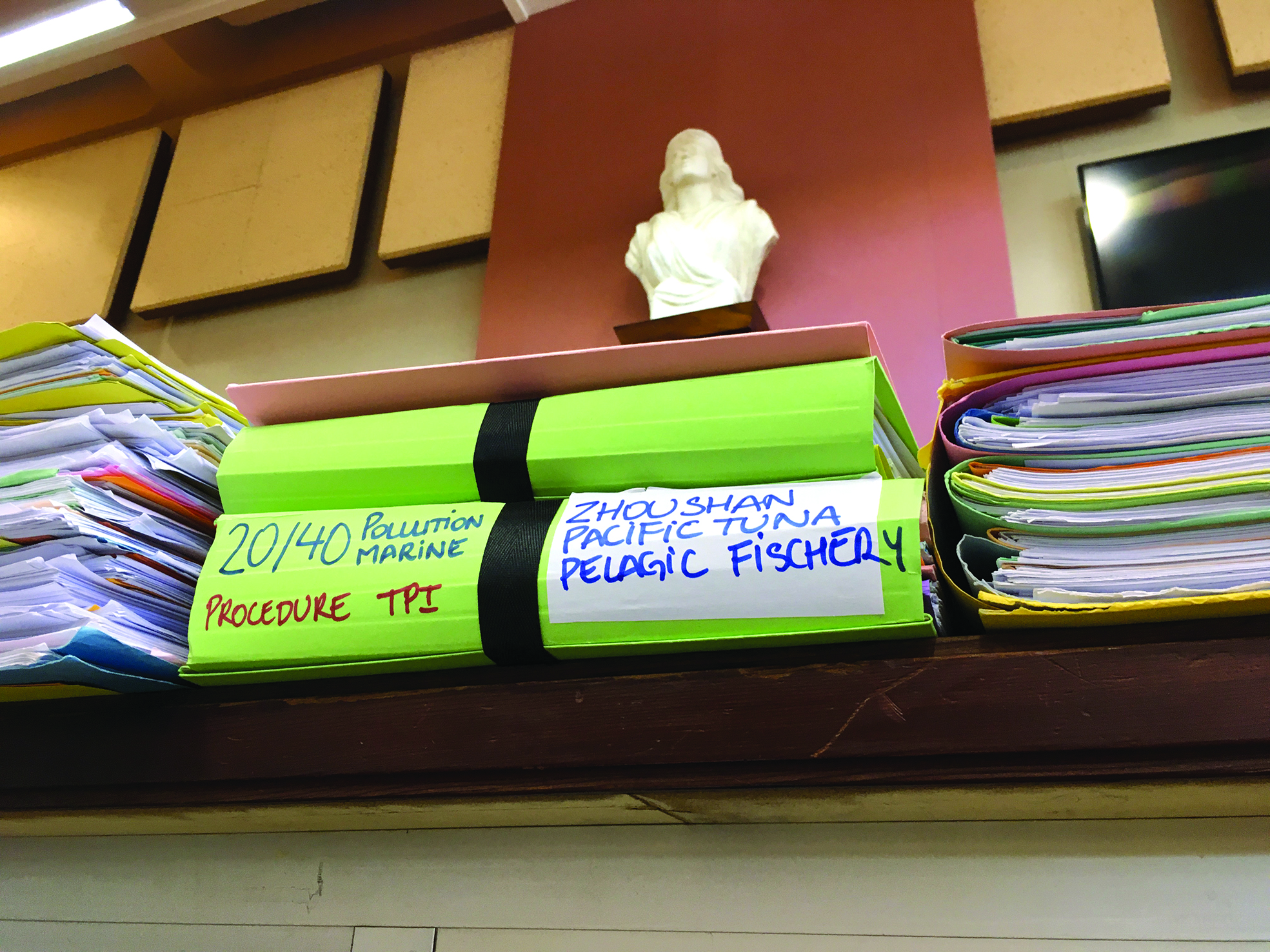 ​Confirmation des peines requise contre le thonier chinois pollueur