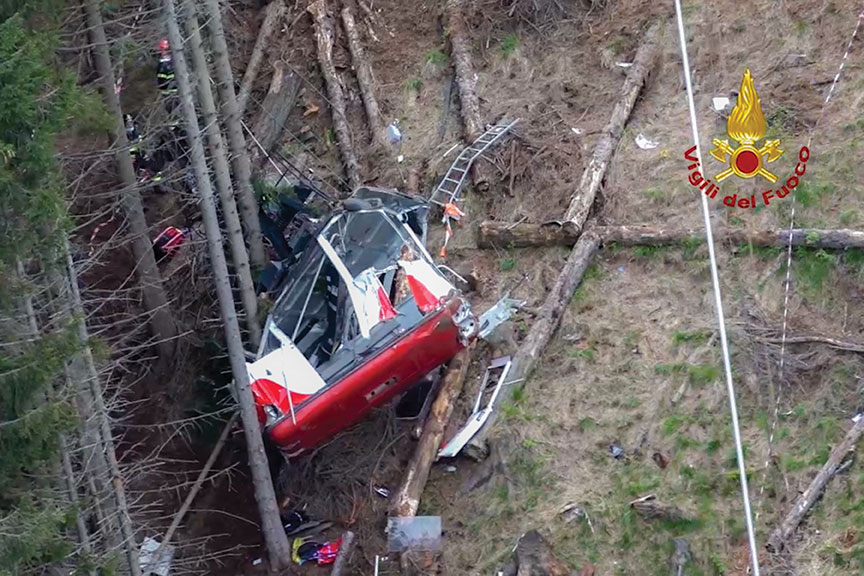 Handout / Vigili del Fuoco / AFP