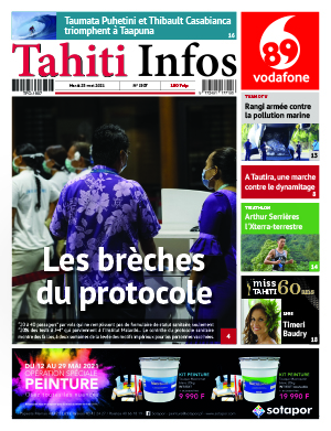 Cliquez sur la Une pour lire le journal