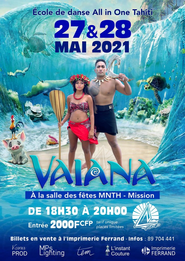 Les All in one interprètent Vaiana