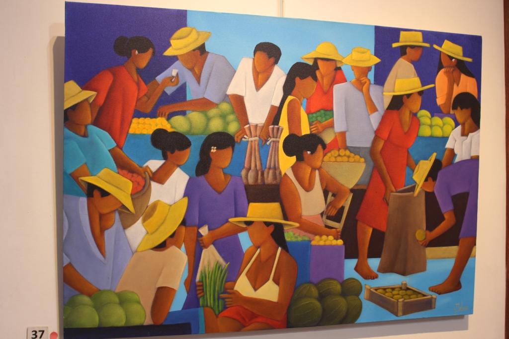 Philippe Dubois, fidèle peintre de la galerie des Tropiques