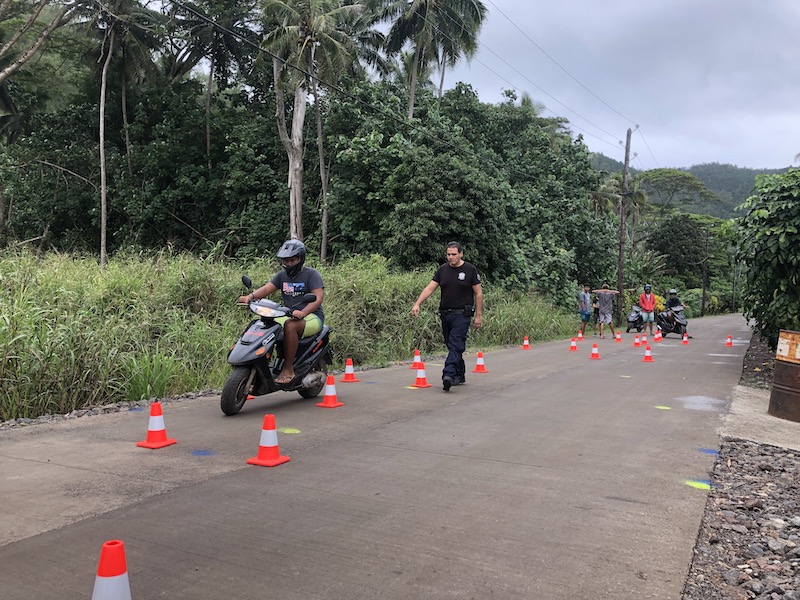 La capacité de conduite et le BSR enfin accessibles à Mangareva
