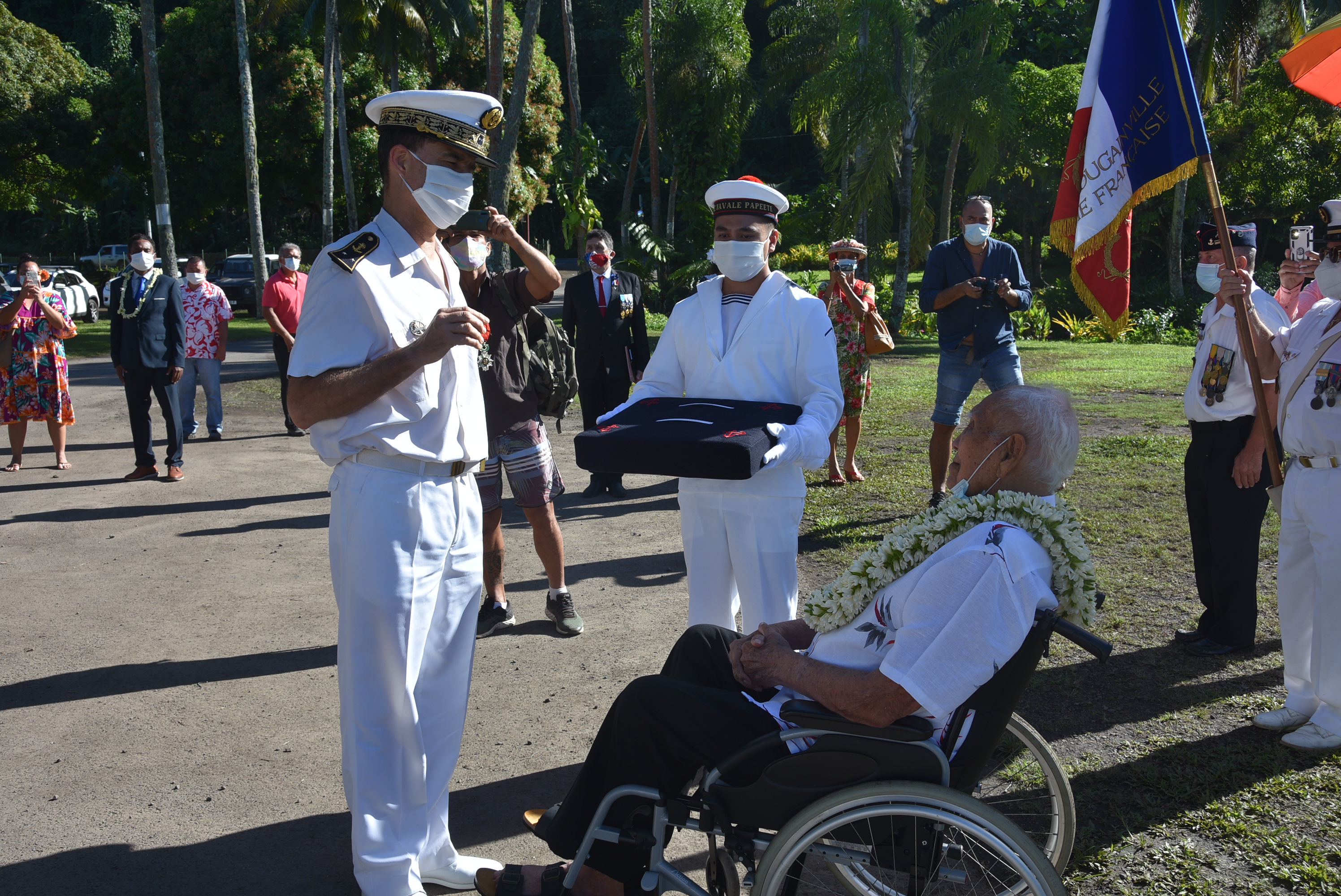 Légion d’honneur pour le dernier soldat tahitien