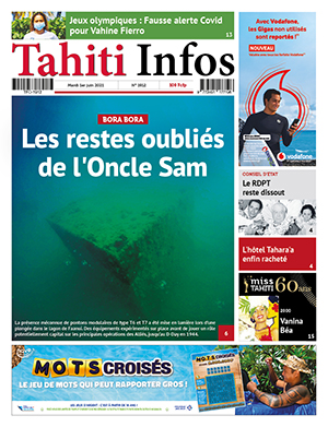 Cliquez sur la Une pour lire le journal