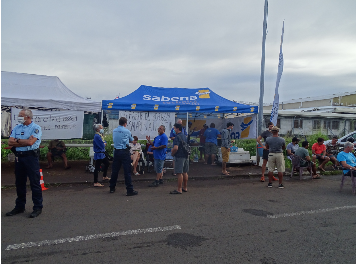 Ça négocie chez Sabena