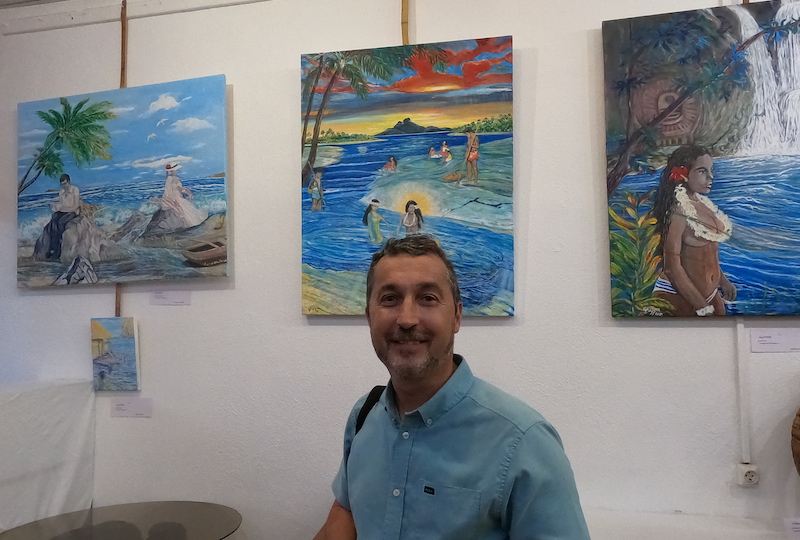 Guy Fitzer, administrateur d'État et artiste peintre.