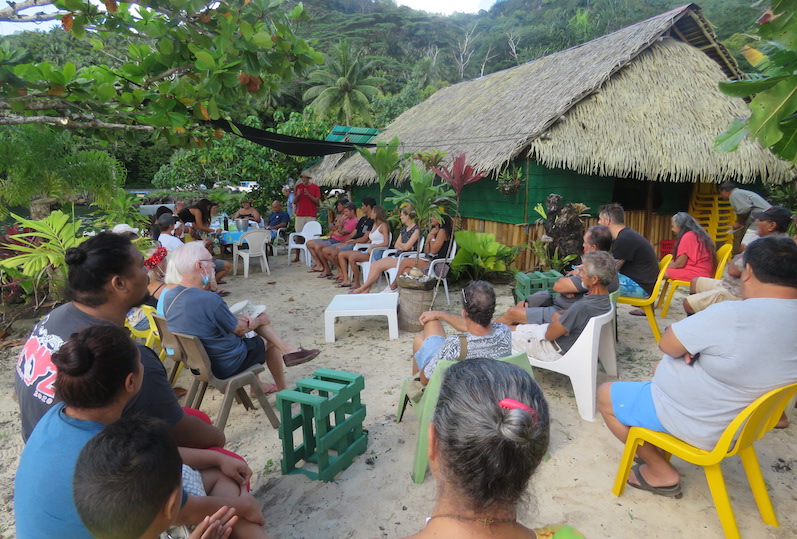 Une réunion s'est tenue samedi à Moorea. Le nouveau PGA et la pression immobilière ont été au cœur des discussions.