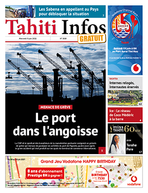 Cliquez sur la Une pour lire le journal