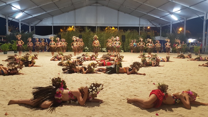 'Ori Tahiti à Bora Bora par l’école de danse Hivaiti