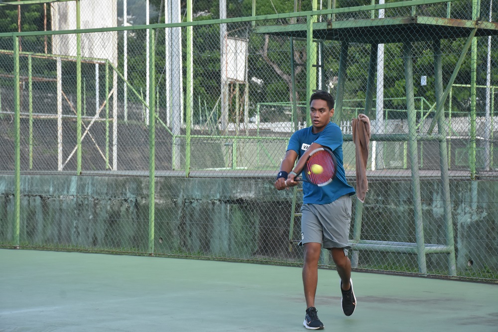 Reynald Taaroa a alterné entre coups de génie et fautes directes au cours de la finale.