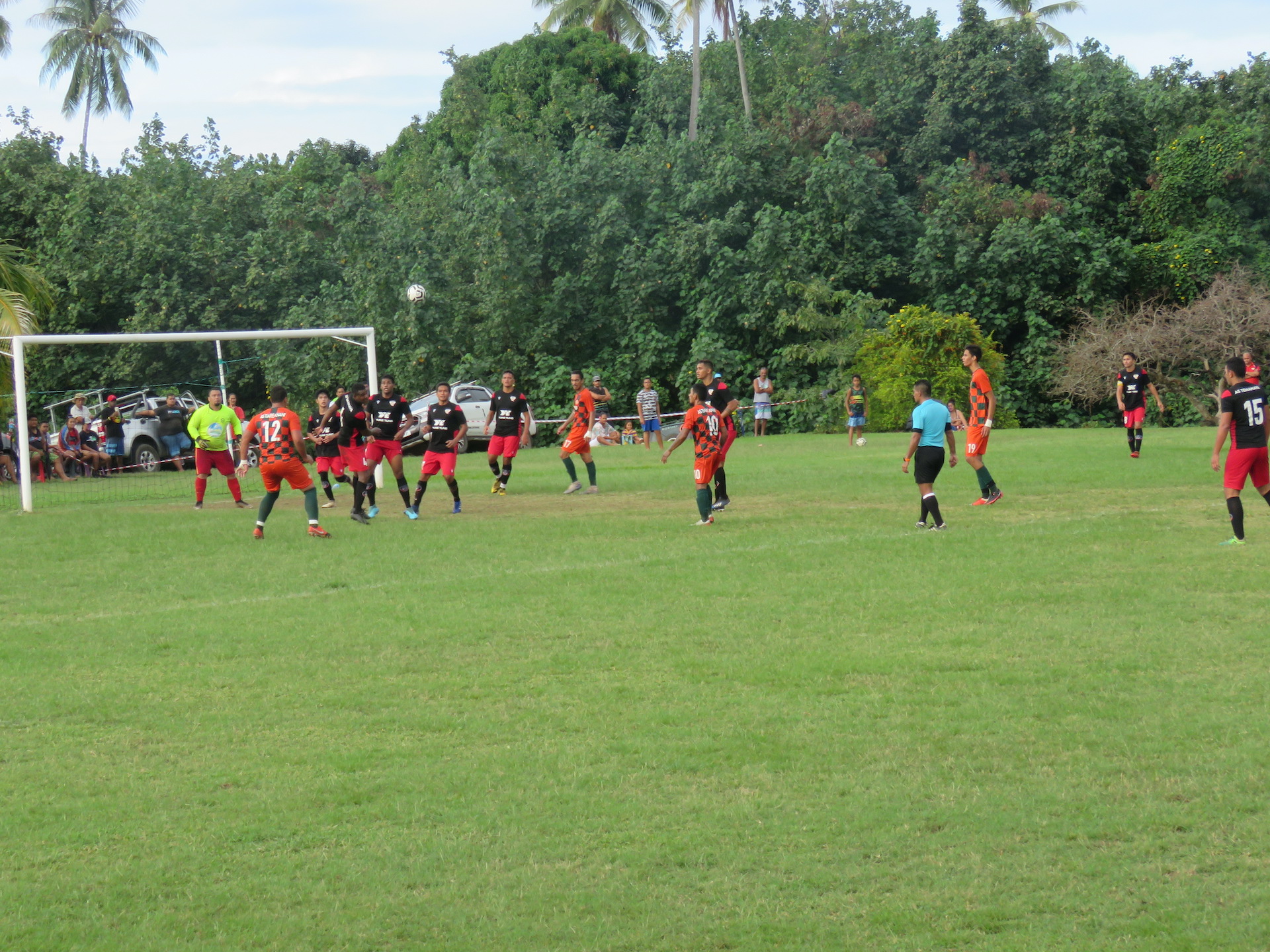 Les orange de Tiare Anani ont gâché beaucoup d'occasion au cours des 90 minutes de jeu.
